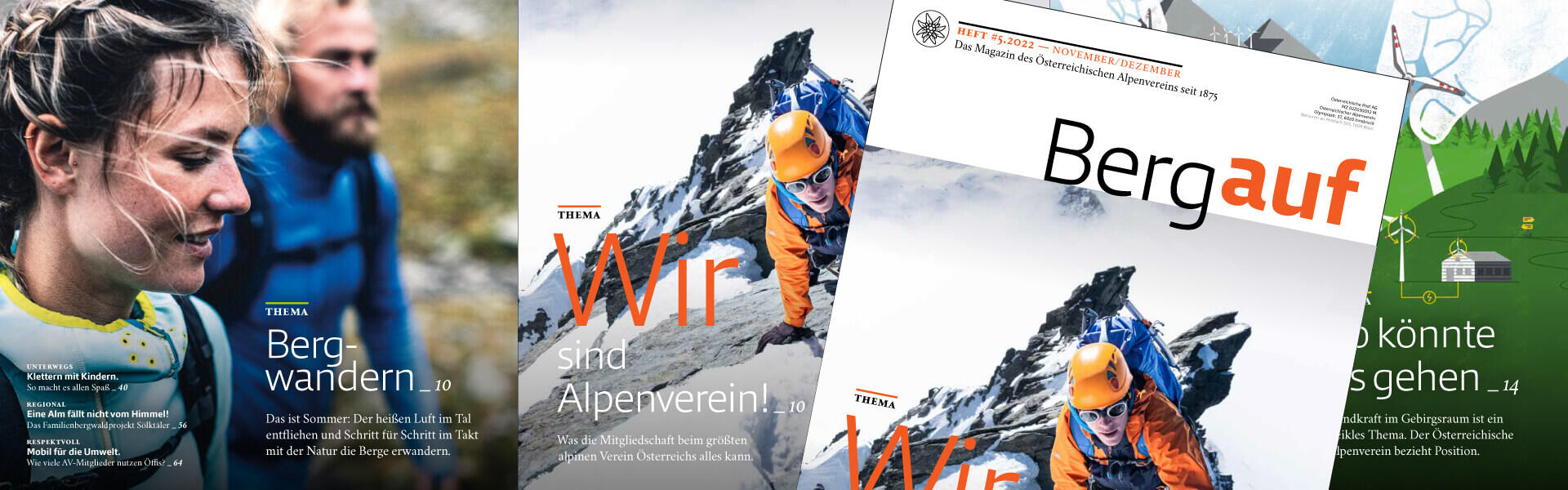 Alpenverein edelweiss OEAV.CZ časopis Bergauf