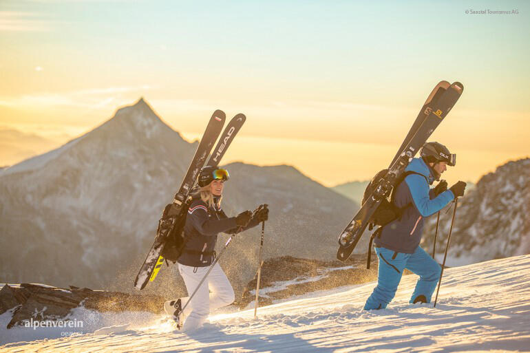 Alpenverein edelweiss OEAV.CZ švýcarsko skialpinismus