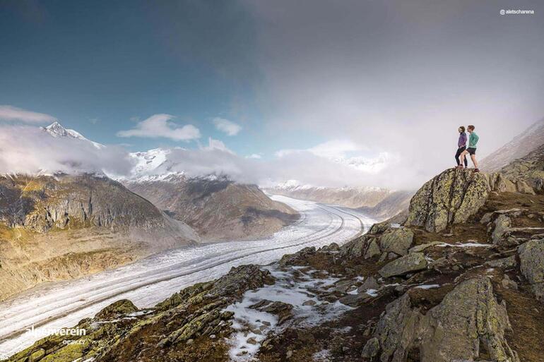 Alpenverein, oeav, Stoneman Glaciara hike, Švýcarsko, Alpy, běžci