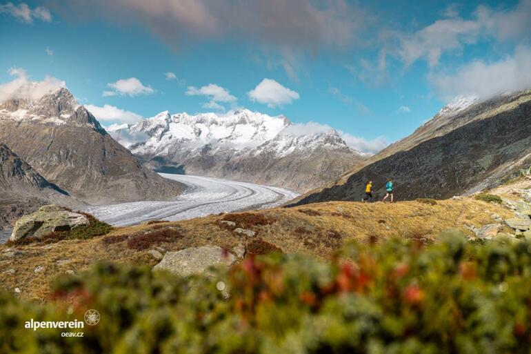 Alpenverein, oeav, Stoneman Glaciara hike, Švýcarsko, Alpy, běžci